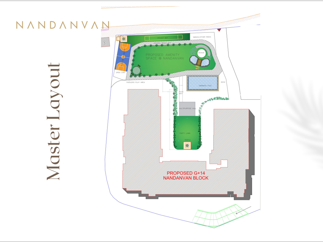 Nandanvan floor plan